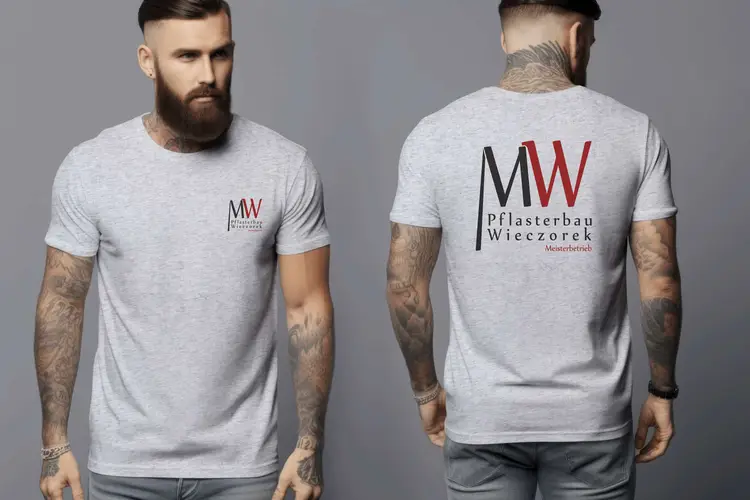 Pflasterbau Wieczorek Textildruck T-Shirts